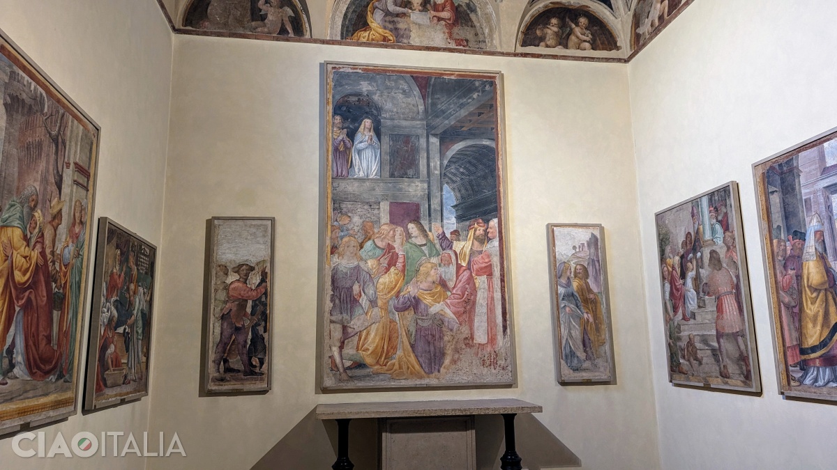 Bernardino Luini - The Lives of the Virgin and St. Joseph (1520-1521)