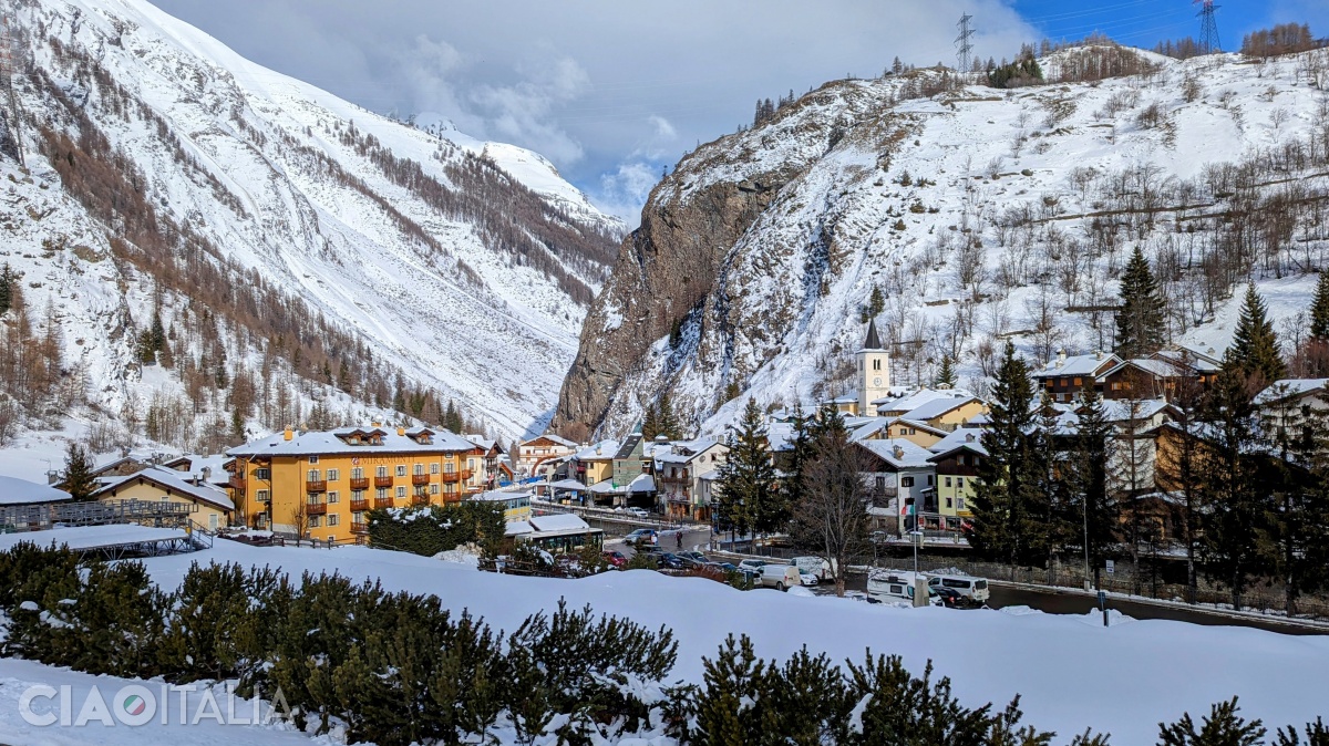 The church tower can be seen from many places.