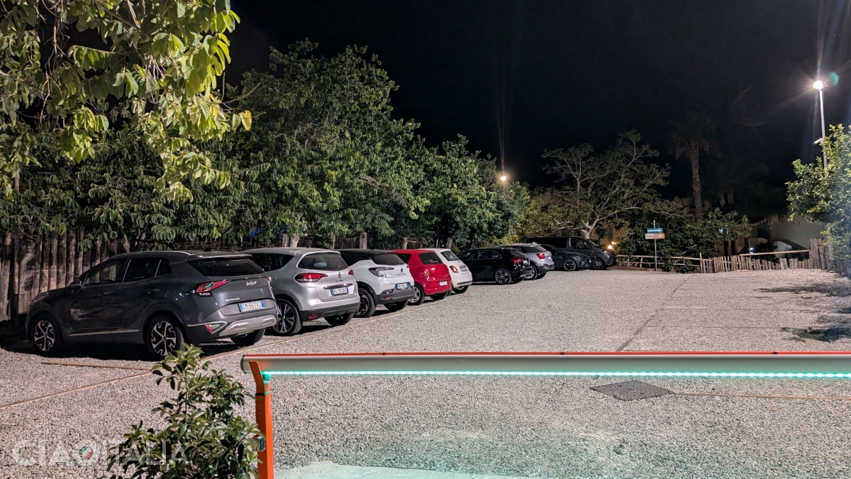 There are several parking areas near Tropea's old town.