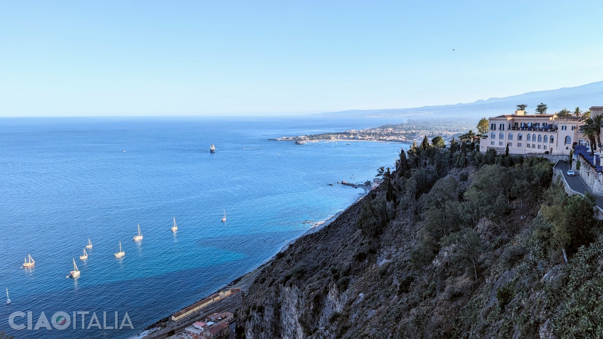 View of the Gulf of Naxos
