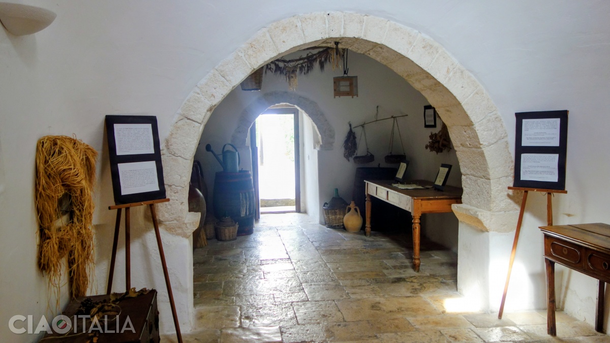 The dining room