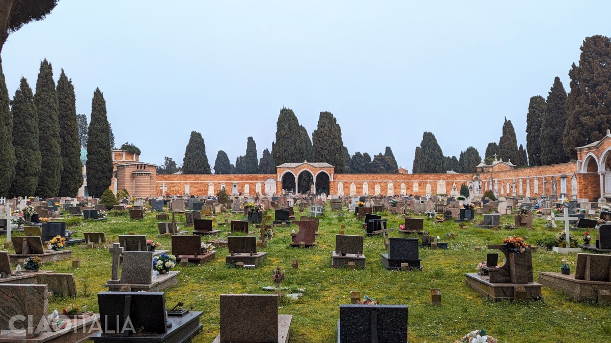 Since the 19th century, the island of San Michele has become Venice's cemetery.