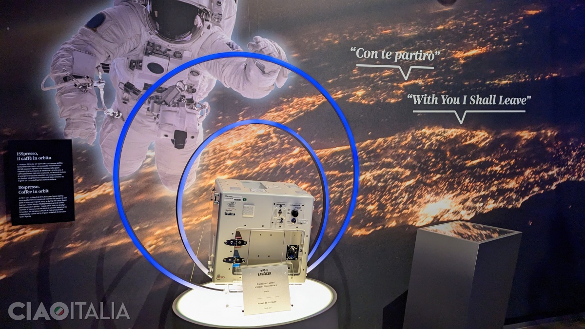 The first espresso machine went to space in 2015.