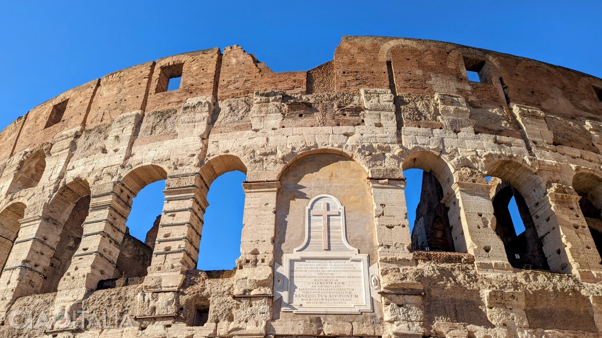 In the 18th century, the Colosseum was declared a sacred site.