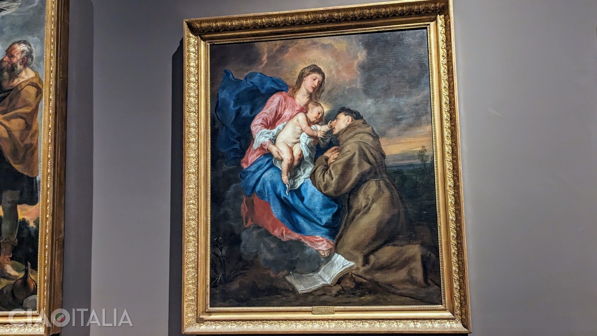 Antoon van Dyck - "The Virgin with Child and St. Anthony of Padua" (1630-1632)