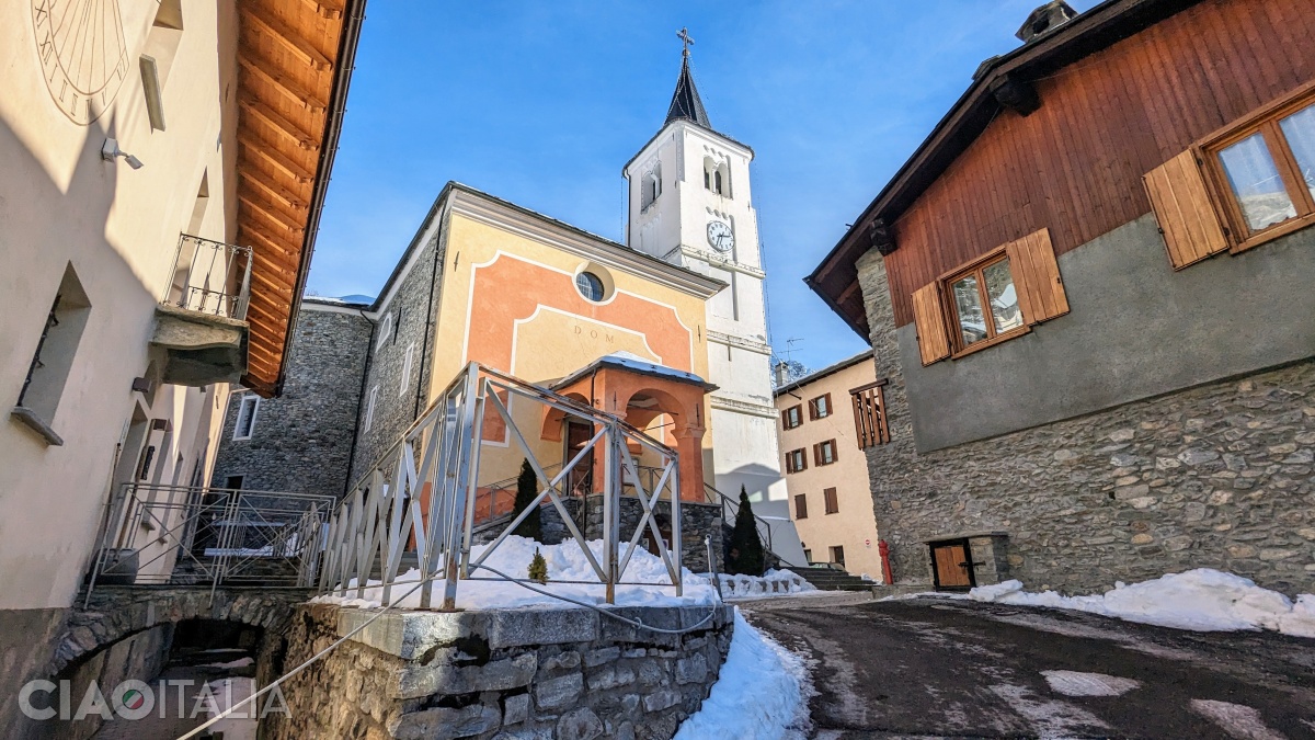 The Church of San Nicola in La Thuile
