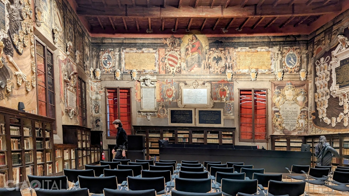 The Stabat Mater Hall was intended for legal scholars.