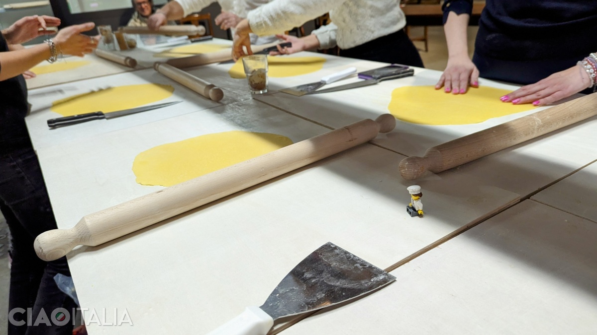 Pasta making class