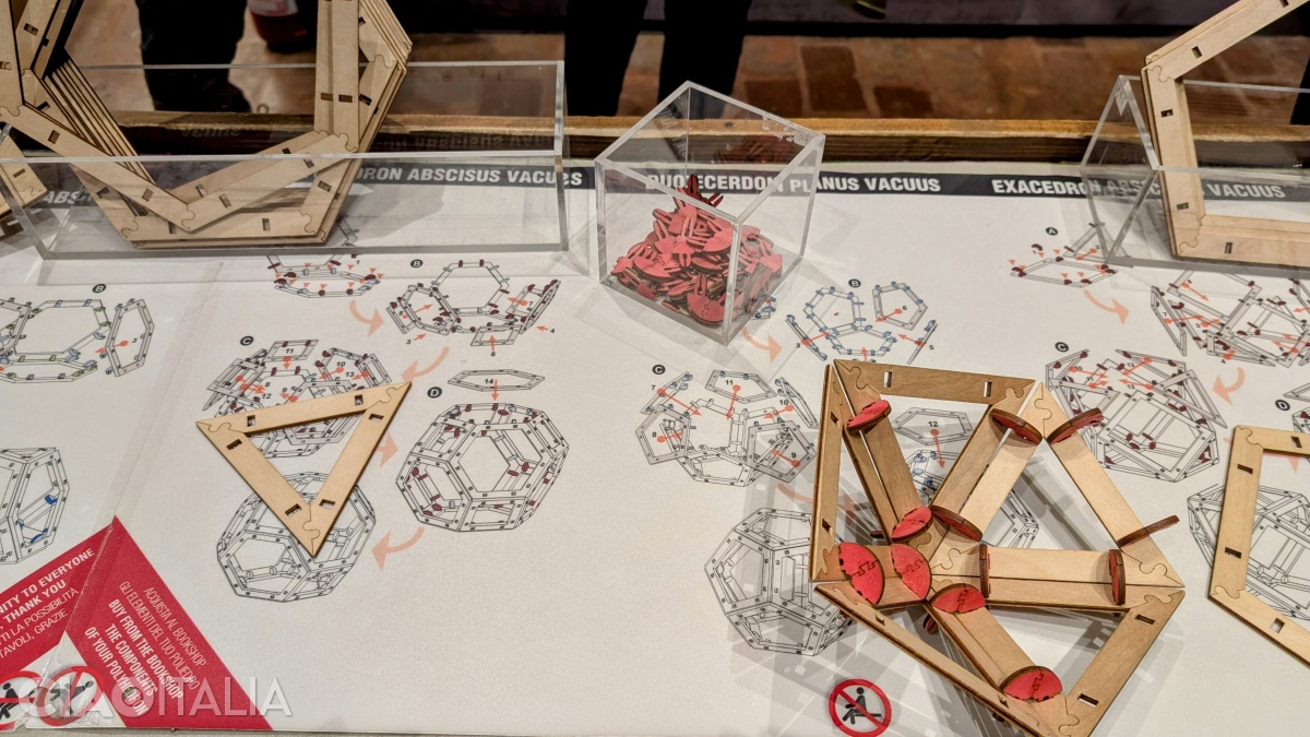 You can also play it yourself by creating polyhedra.