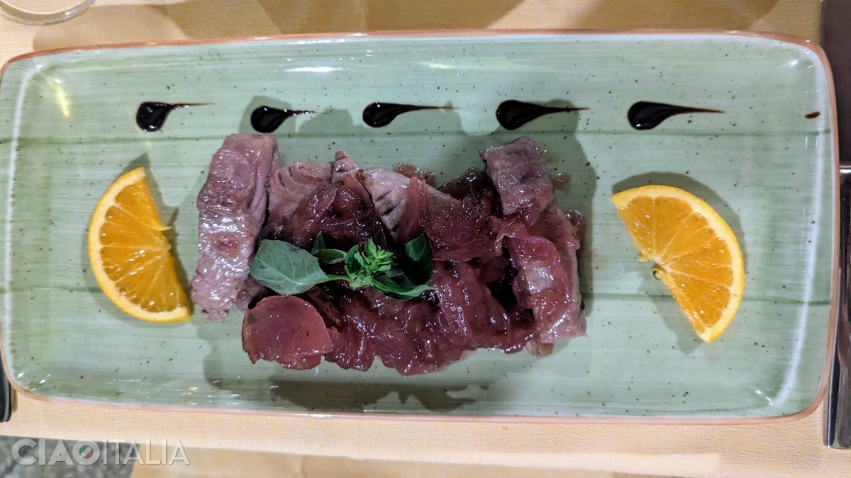 "Tonno in agrodolce"