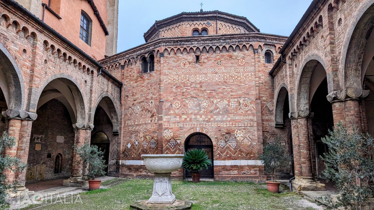 The Church of the Holy Sepulchre seen from Pilate's Courtyard