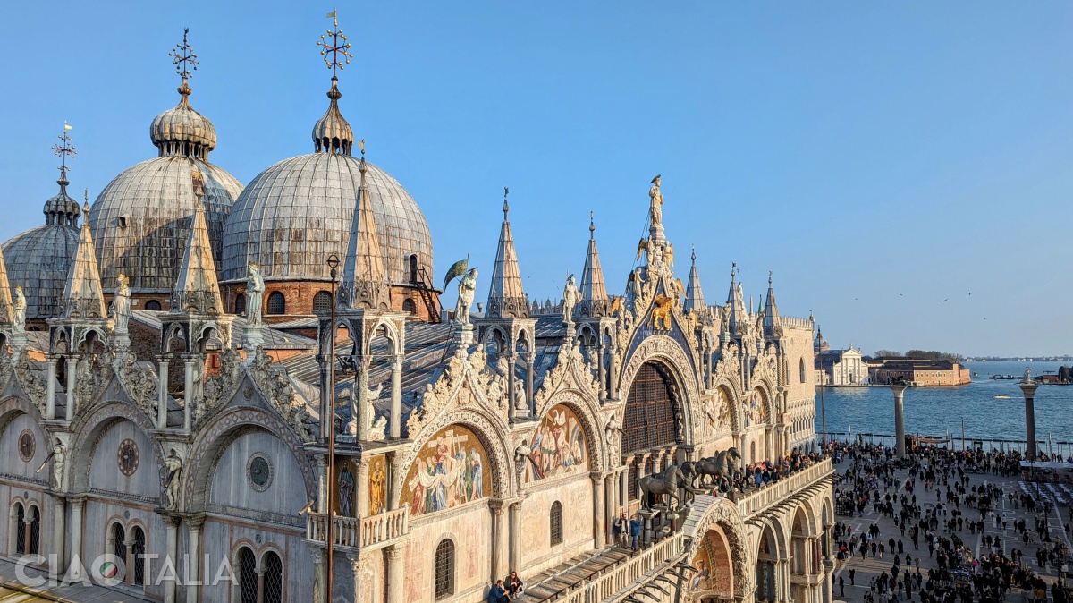 Basilica San Marco seen from the Clock Tower