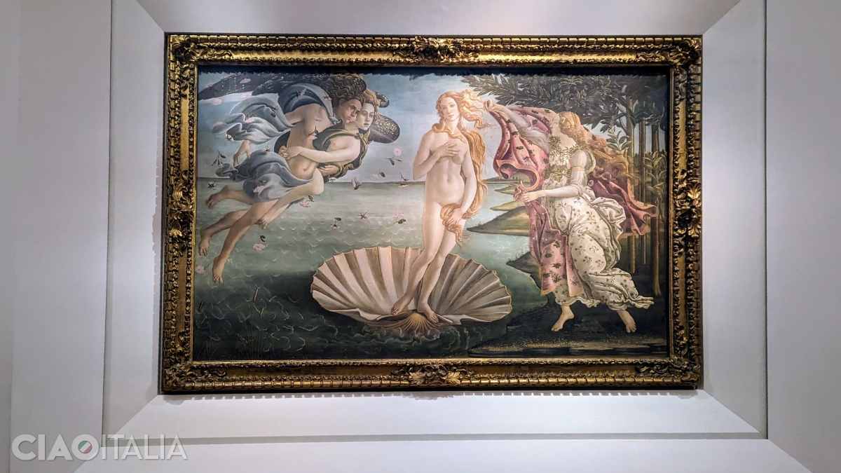 Botticelli - "The Birth of Venus" (1485)