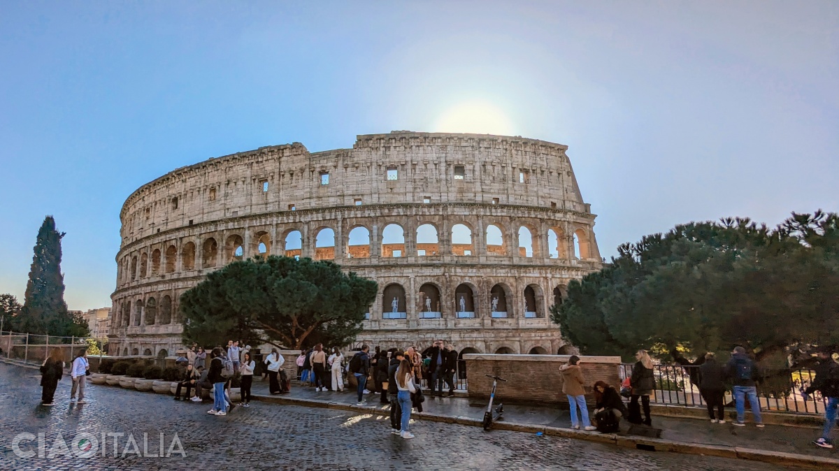 The name of the Colosseum was the Flavian Amphitheatre.