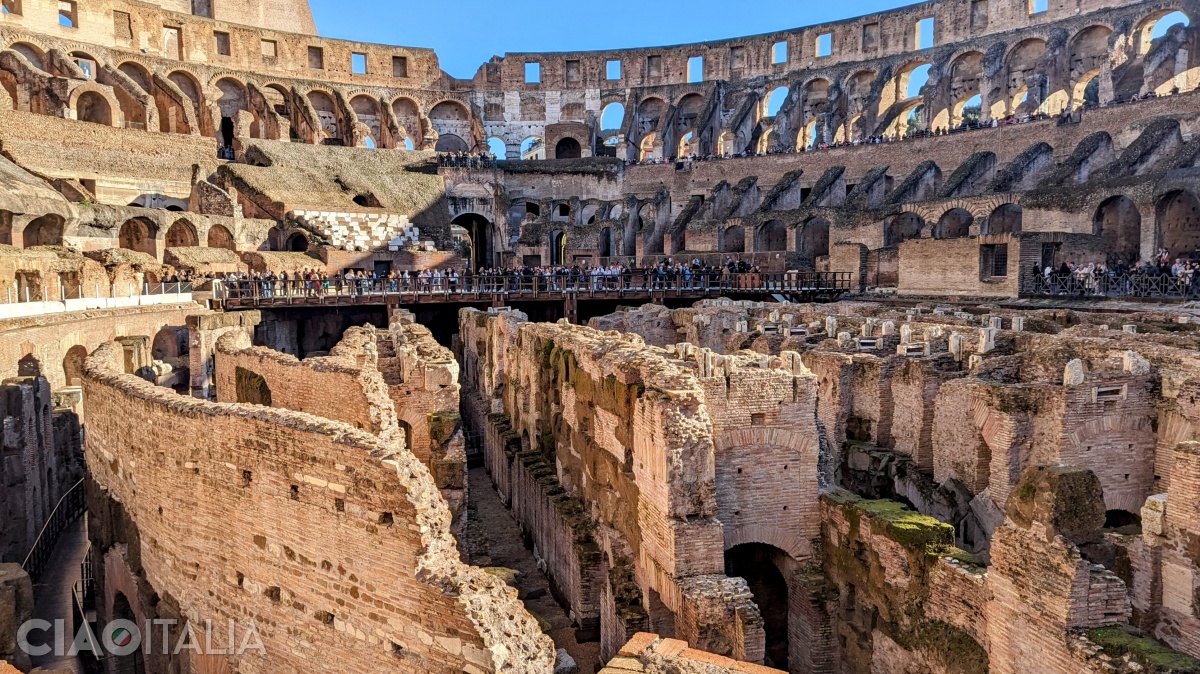 The Full Experience Arena ticket gives you access to the reconstructed section of the arena.