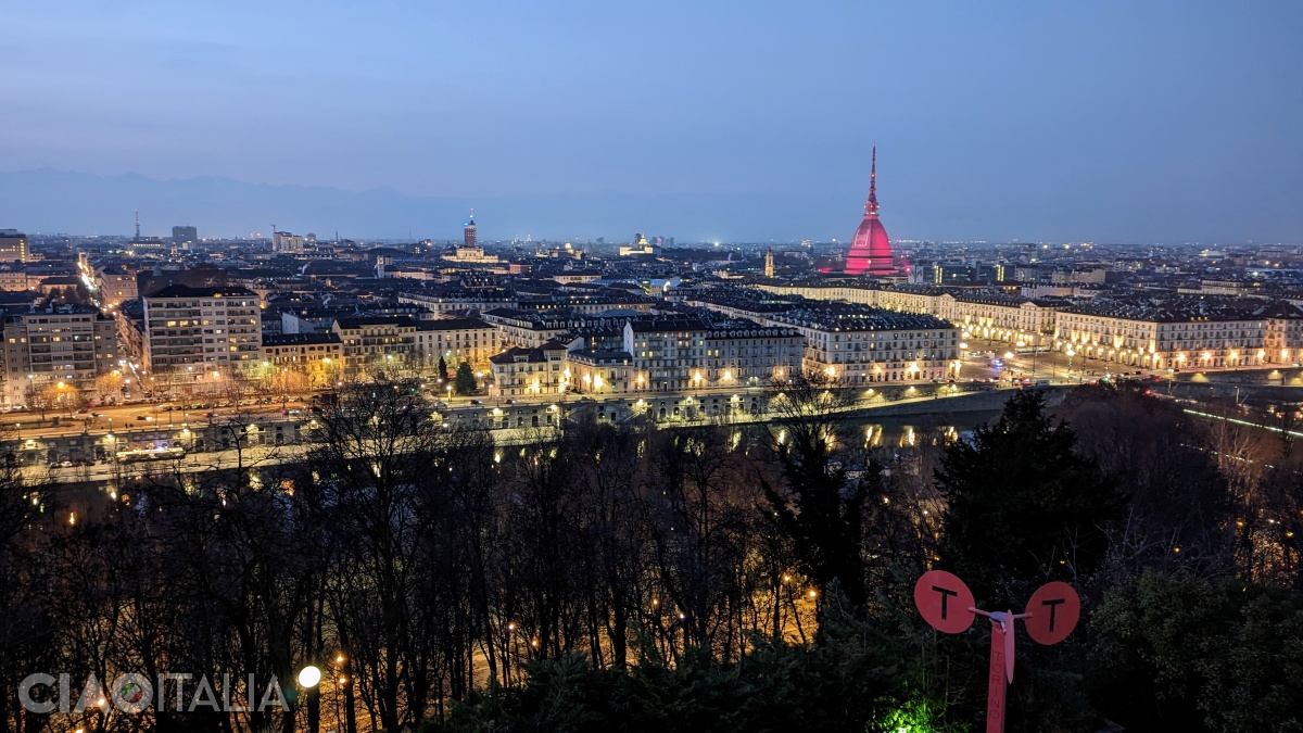 The view from Monte dei Cappuccini