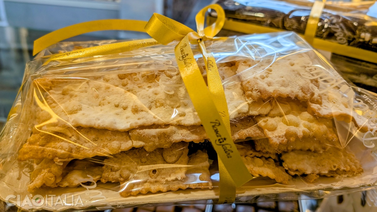 "Galani" are similar to the well-known "angel wings" pastries.