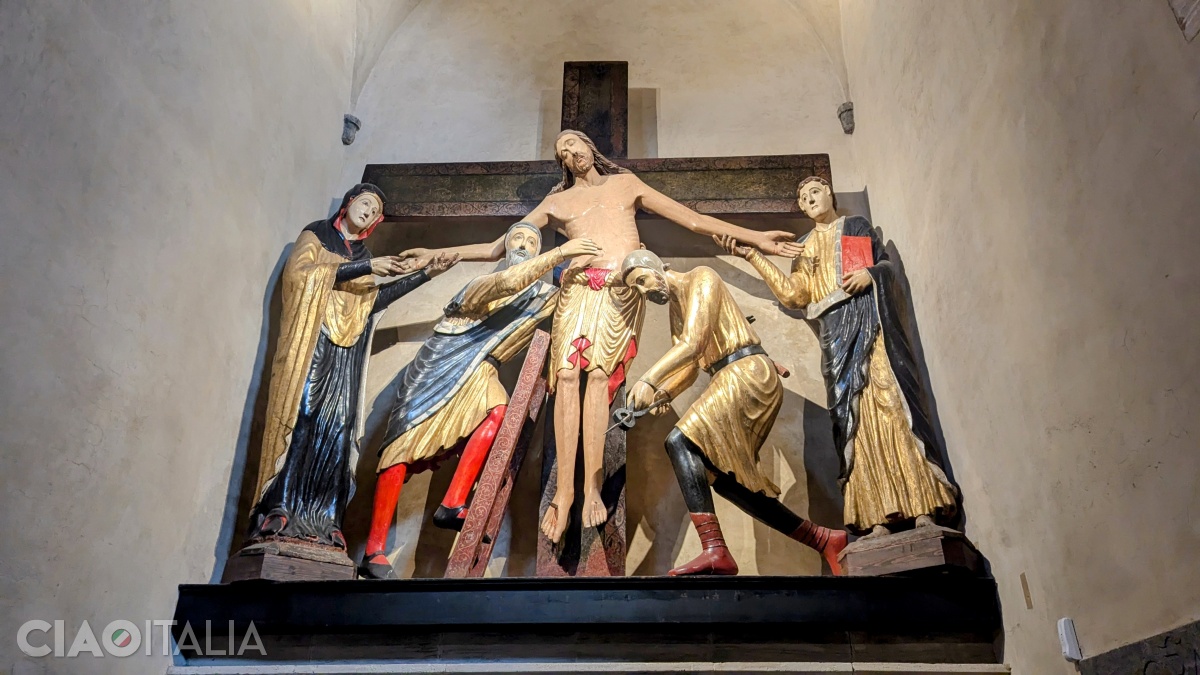 The "Descent from the Cross" is the most famous work in the cathedral and dates back to the 13th century.