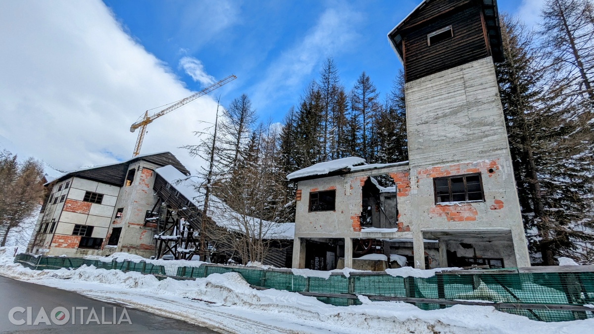 In this building, constructed in 1959, anthracite was processed.