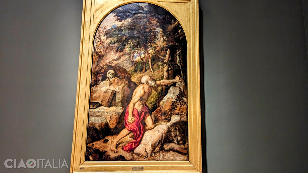 Titian (Tiziano Vecellio) - "Saint Jerome" (1556-1561)