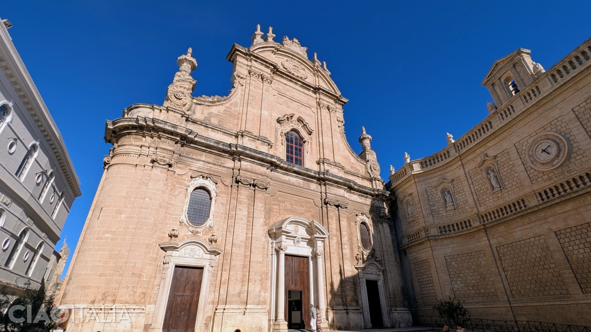 Madonna della Madia Cathedral is Monopoli's main church.