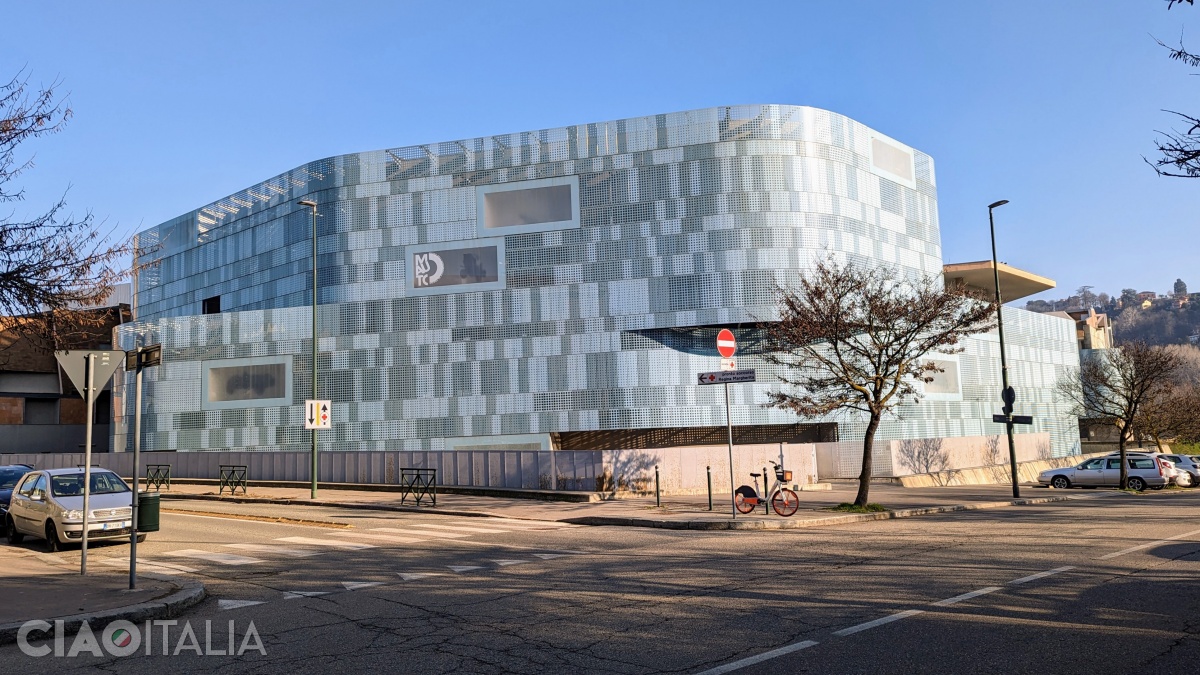 The Automobile Museum in Turin is located near Lingotto and the Po River.
