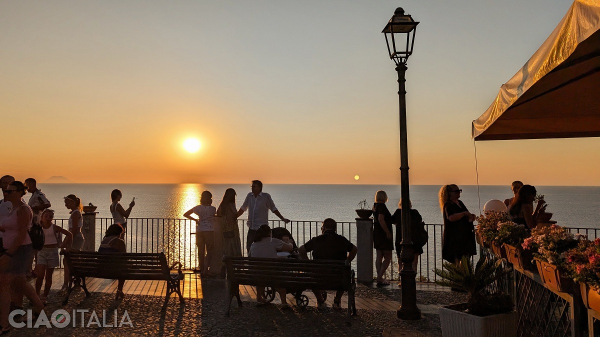 Piazza del Cannone is the most famous viewpoint in Tropea.