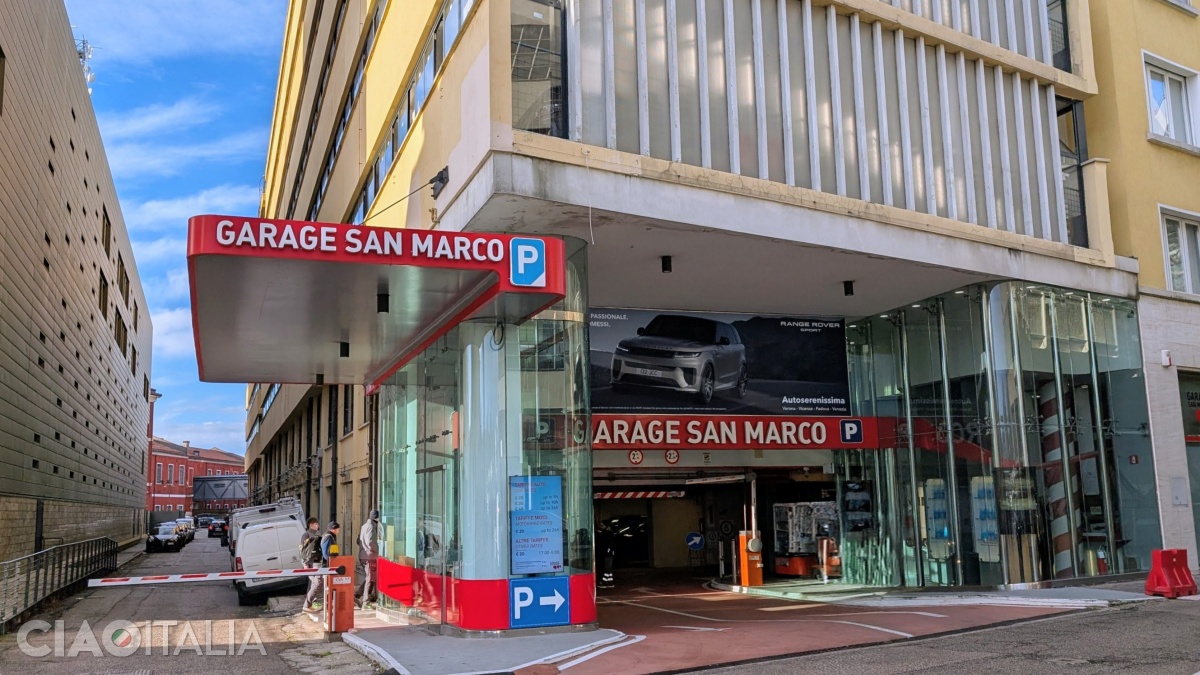 San Marco Parking is situated in Piazzale Roma.