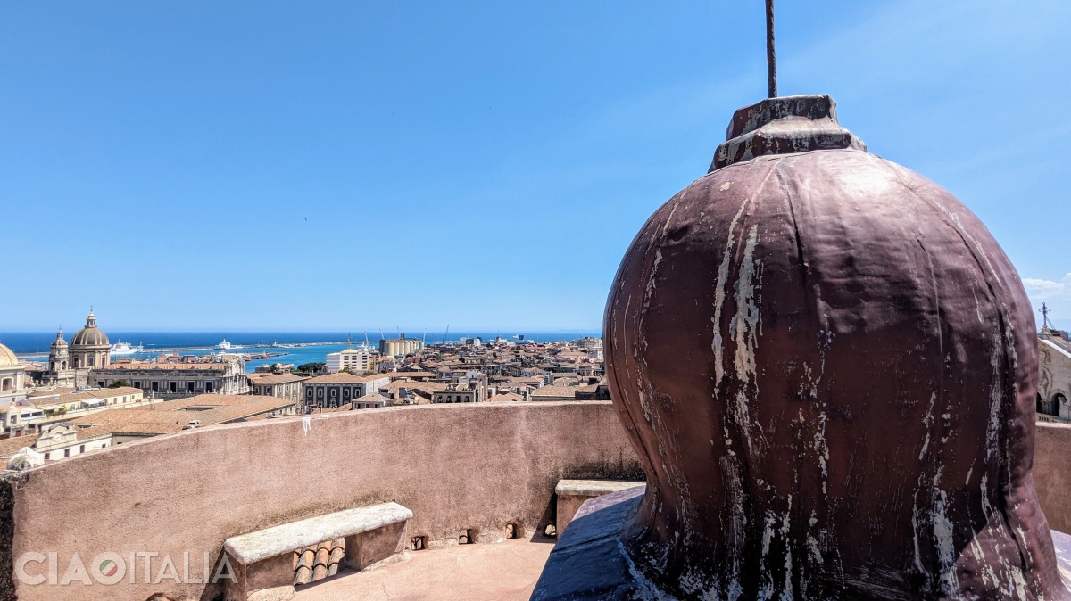 You can climb up to the top of San Giuliano Church's dome.