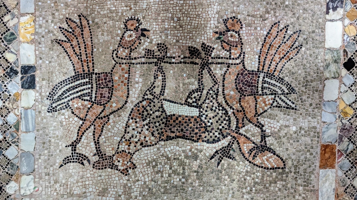 Roosters symbolize divine vigilance