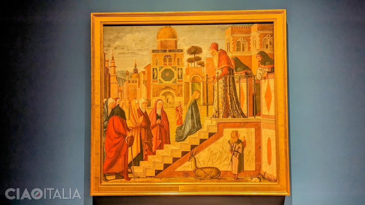 Vittore Carpaccio - "The Presentation of the Virgin at the Temple" (1502-1504)