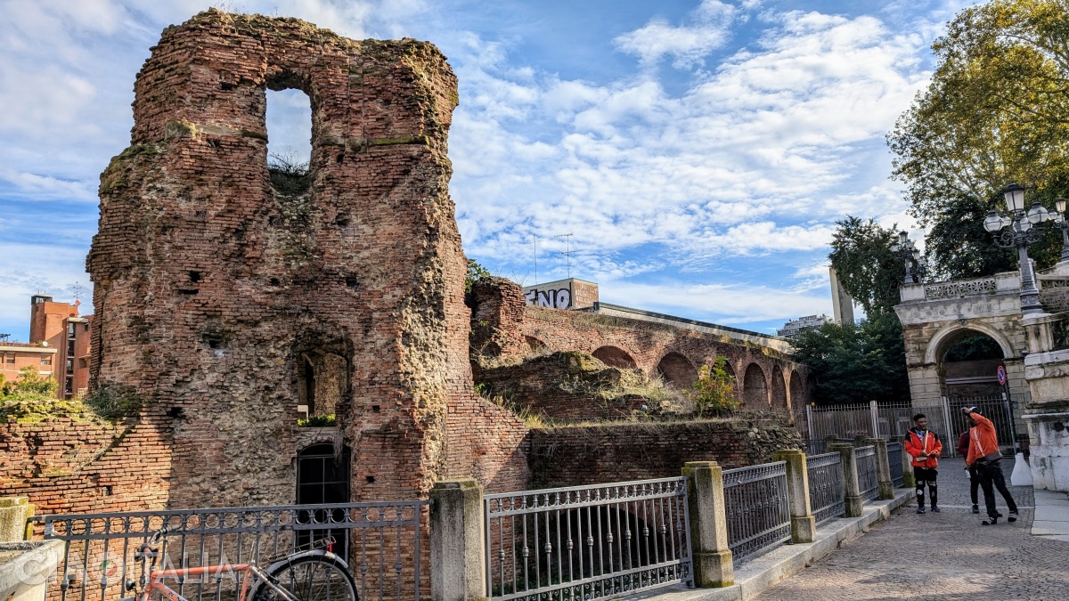 The ruins of Galliera Castle
