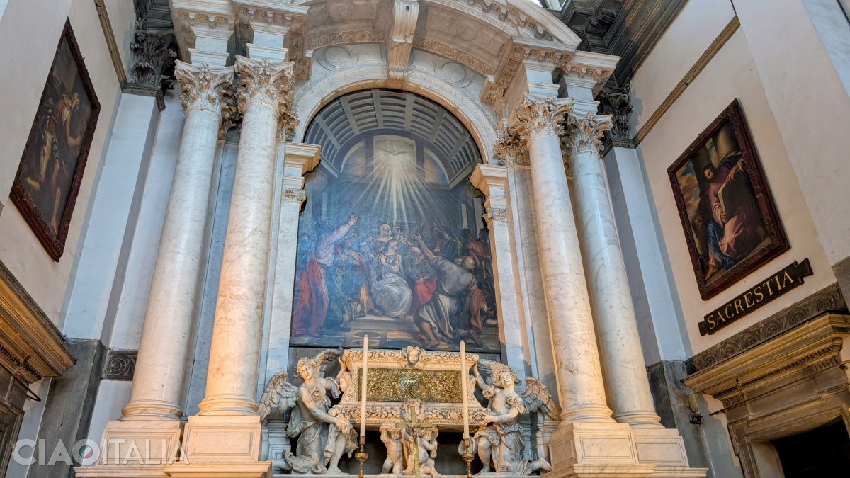 In the Basilica of Santa Maria della Salute, you can see Titian's painting for free.