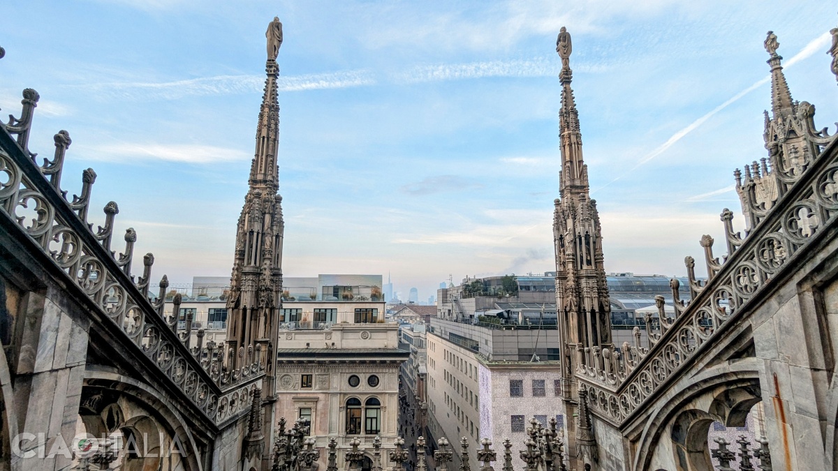 Don't miss the experience of climbing to the roof of the Duomo!