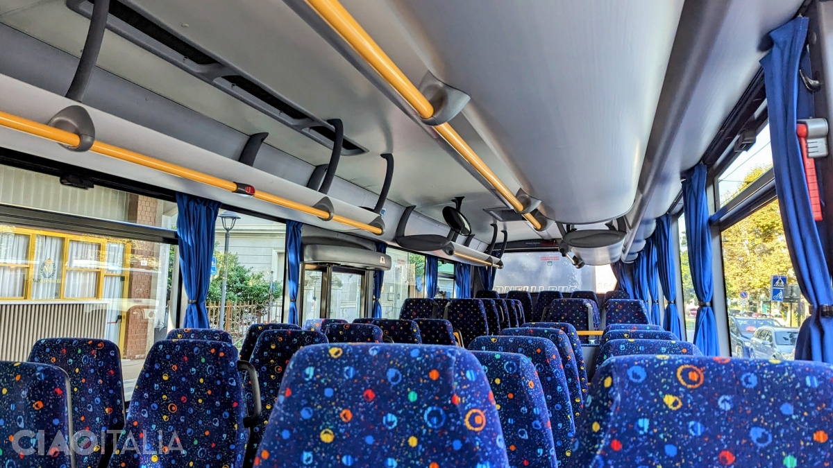 The Fratelli Benedettini coach from Rimini to San Marino