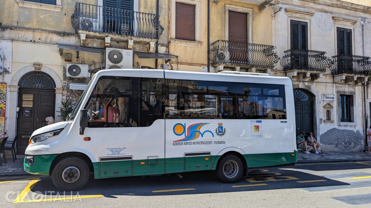 ASM shuttle (Azienda Servizi Municipalizzati Taormina)