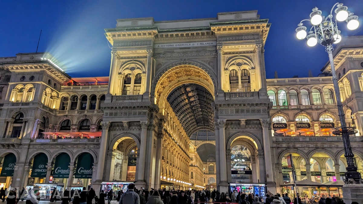 Galleria Vittorio Emanuele II by night
