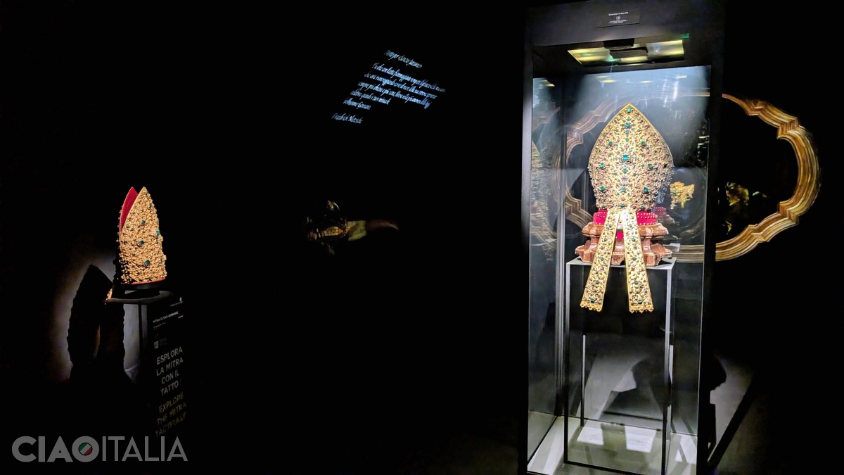 The miter of San Gennaro