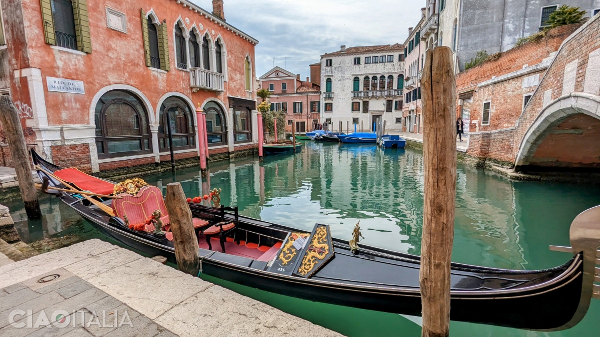 Gondolas can be found everywhere in Venice.