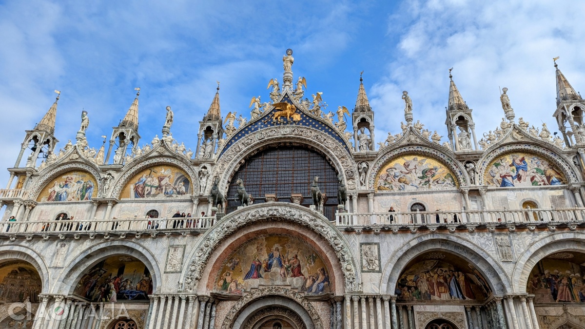 Basilica San Marco is one of the most famous churches in the world.