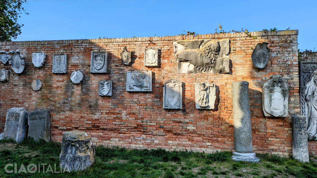 Fragments found on the island