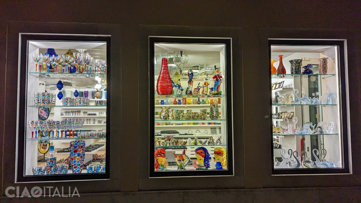 Murano is the island of glass.