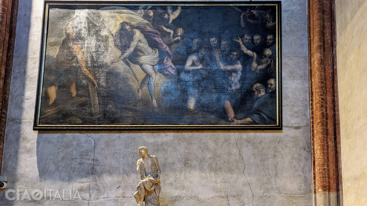 Palma il Giovane - "The Descent into Hell" and Jacopo Sansovino - "St. John the Baptist"