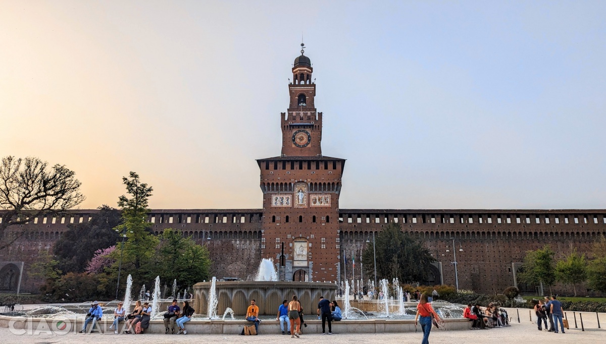 Umberto I Tower is also called the Filaret Tower (Torre del Filarete).