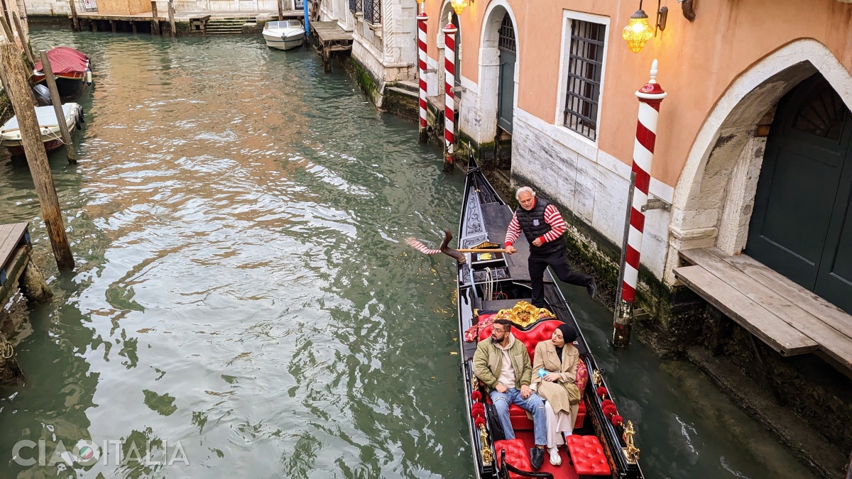 You can book a private gondola tour or a shared ride.