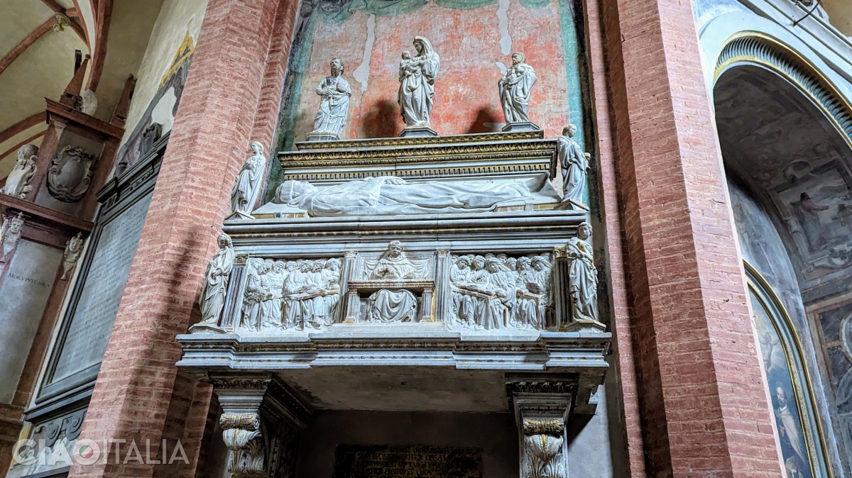 The funerary monument of Anton Galeazzo Bentivoglio