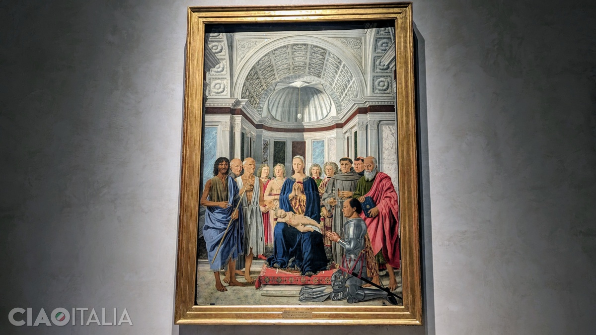 Piero della Francesca - "The Virgin with Child and Saints" (1472-1474)