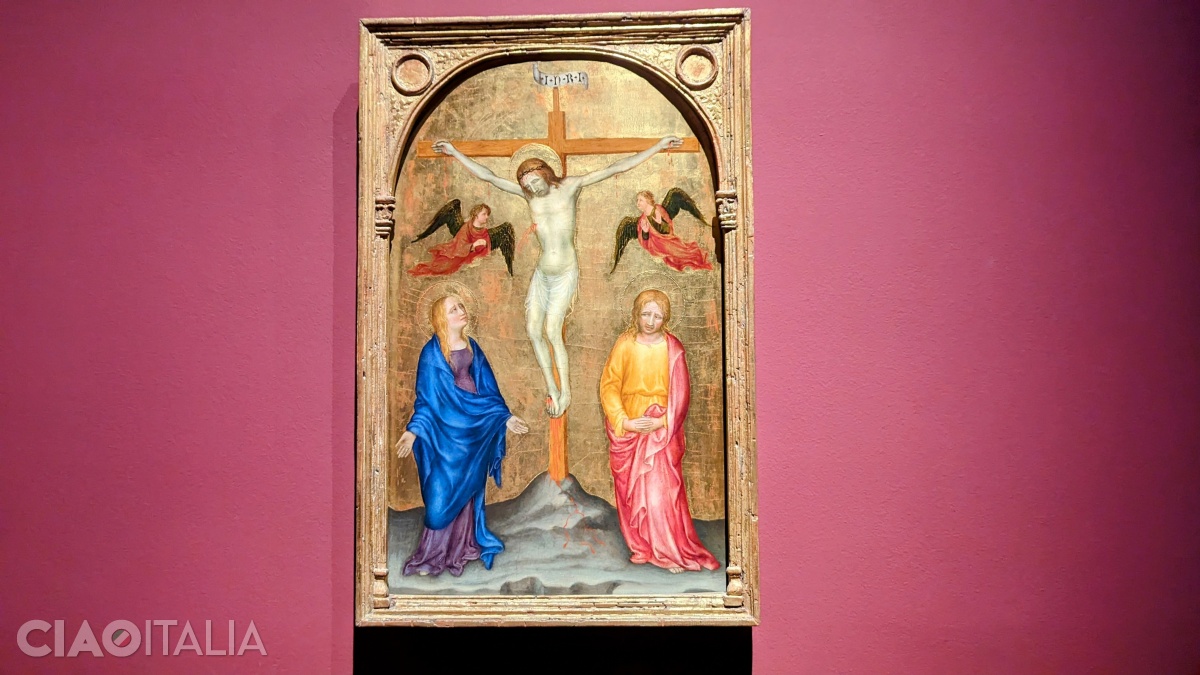 Gentile da Fabriano - "Crucifixion" (circa 1408)