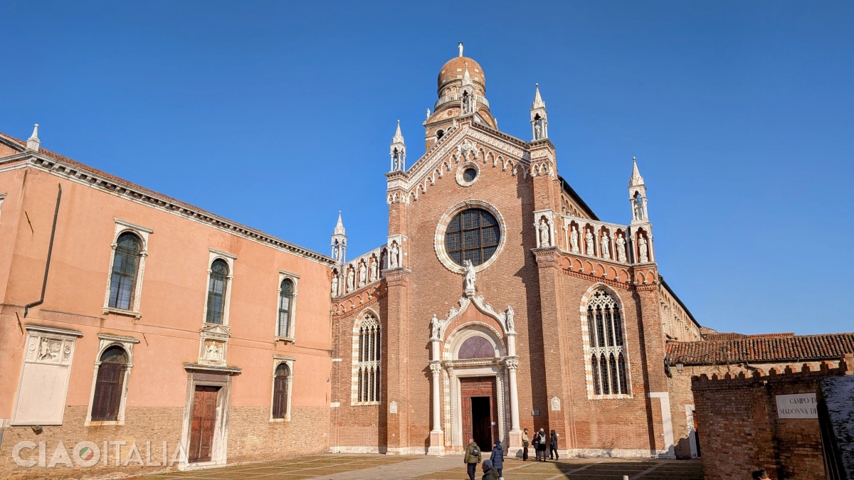 The Church of Madonna dell'Orto is located in the northern part of Venice.
