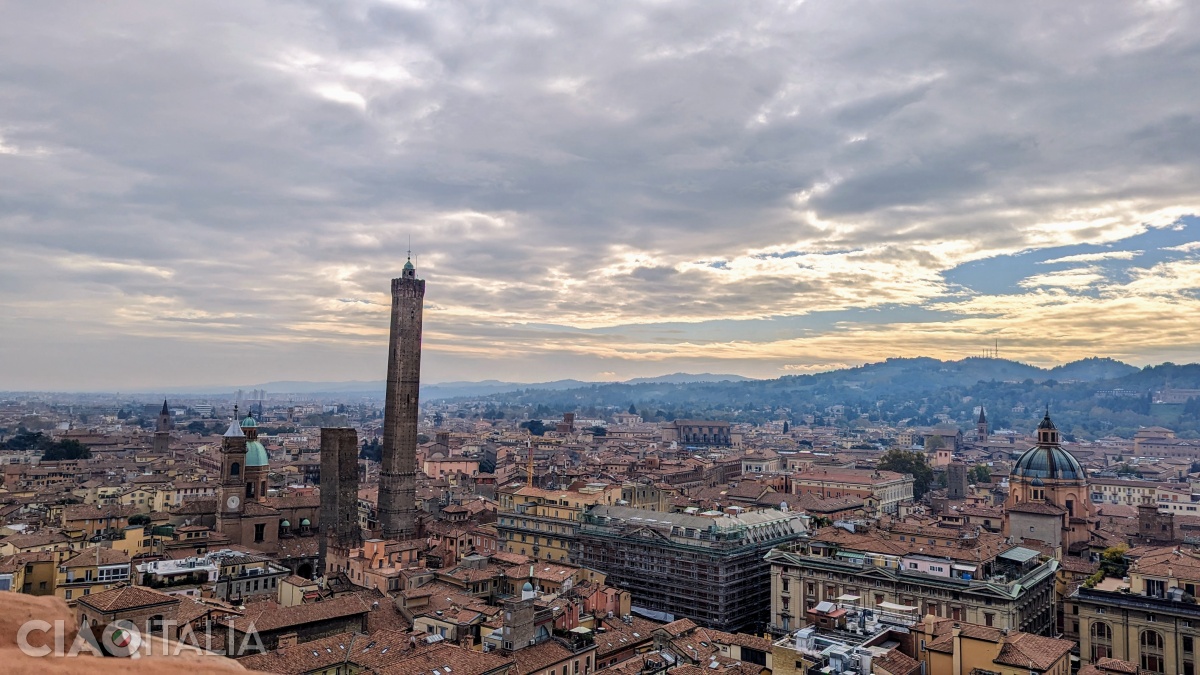 View from the Prendiparte Tower
